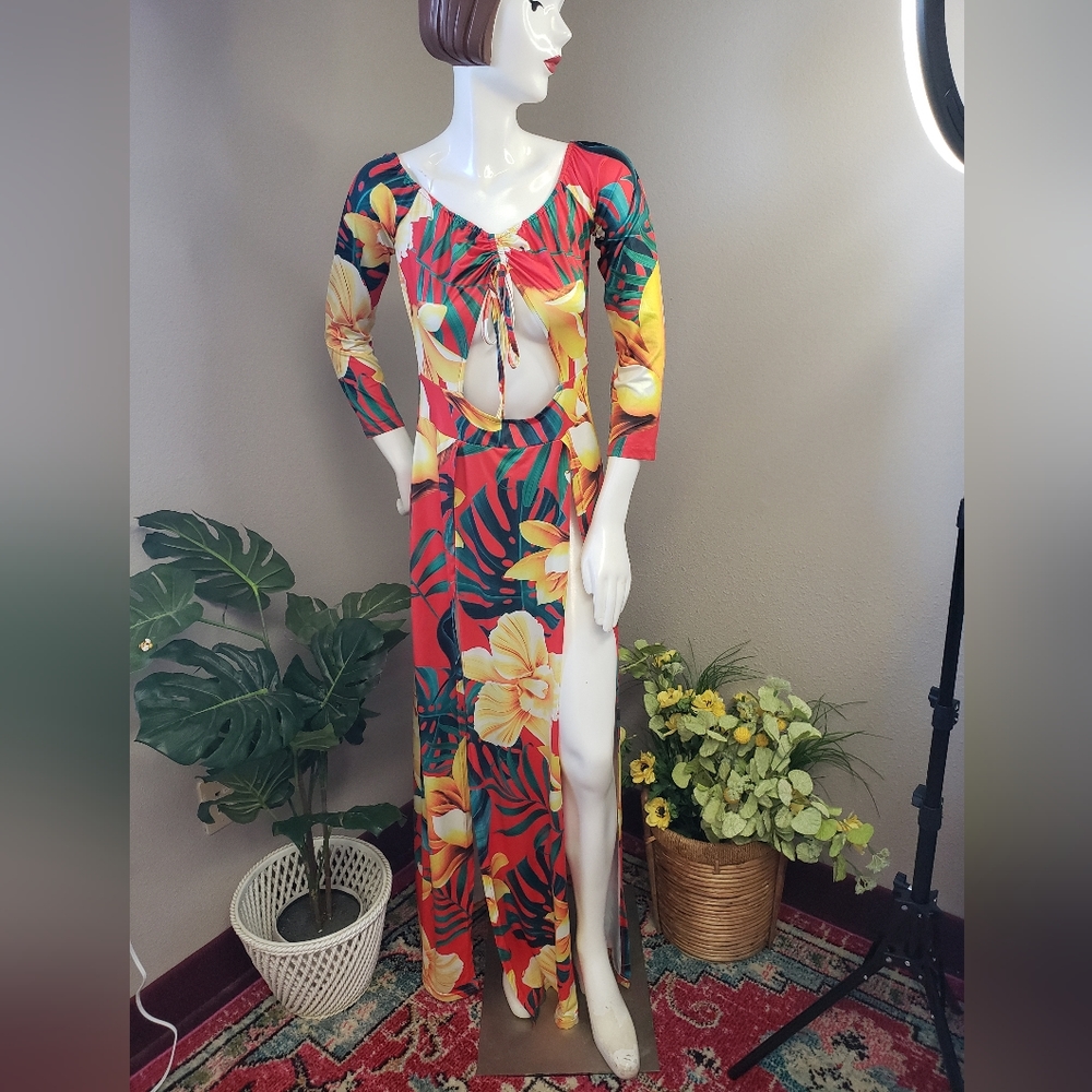 Stunning Summer Miami Vice Style Dress